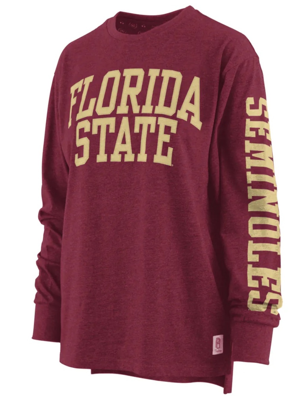 Pressbox Womens Florida State Seminoles Long Sleeve T-shirt, size M
